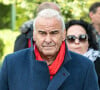 Michel Fugain a perdu sa fille Laurette, disparue tragiquement des suites d'une leucémie à seulement 22 ans...
Michel Fugain lors de la cérémonie funéraire de la chanteuse belge Maurane (Claudine Luypaerts) Photo by Danny Gys / Reporters/ABACAPRESS.COM