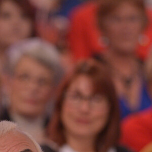 Michel Fugain lors de l'enregistrement de Vivement Dimanche à Paris, France, le 25 février 2015. Photo par Max Colin/ABACAPRESS.COM