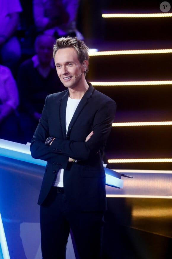 Exclusif - Cyril Féraud - Enregistrement de l'émission "Le Quiz des Champions" aux Studios 130 à Saint-Denis, présentée par C.Féraud et diffusée sur France 2. Le 5 juin 2024 © Christophe Clovis / Bestimage