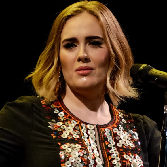 On l'avait apercue en octobre lors d'un concert d'Adele à Las Vegas
Adele (Adele Laurie Blue Adkins MBE) en tête d'affiche du festival de Glastonbury. Pilton, Royaume-Uni - samedi 25 juin 2016. Photographie : © Photoshot, /PCN/ABACAPRESS.COM