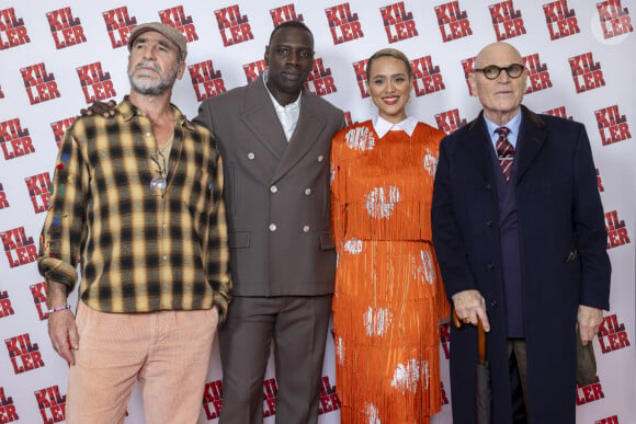 Eric Cantona, Omar Sy, Nathalie Emmanuel, Tcheky Karyo - Avant première Parisienne " The Killer " au Pathé Palace à Paris le 21 octobre 2024. © Olivier Borde / Guirec Coadic / Bestimage 