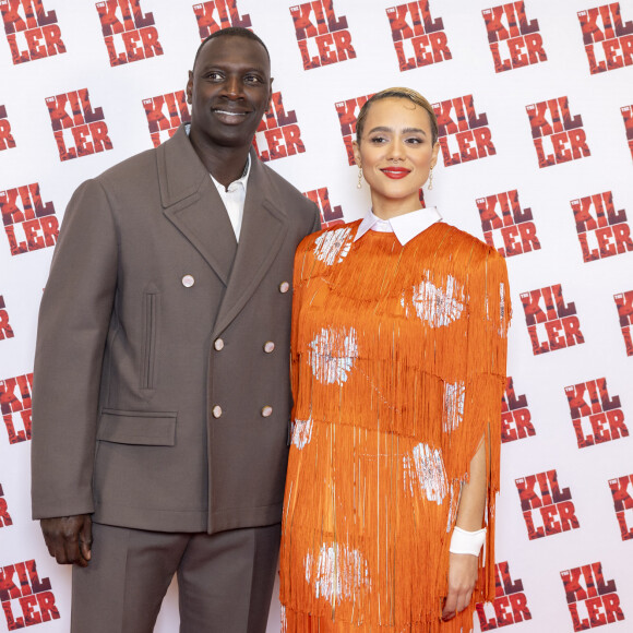 Omar Sy, Nathalie Emmanuel - Avant première Parisienne " The Killer " au Pathé Palace à Paris le 21 octobre 2024. © Olivier Borde / Guirec Coadic / Bestimage