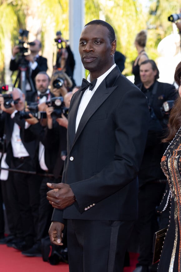 Omar Sy - Montée des marches pour la cérémonie de clôture du 77ème Festival International du Film de Cannes au Palais des Festivals à Cannes. Le 25 mai 2024 © Olivier Borde / Bestimage 