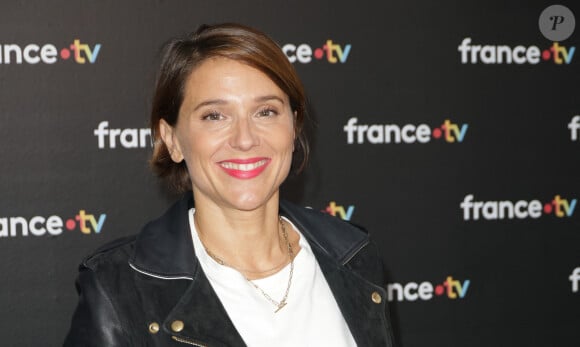 Mélanie Taravant au photocall de la conférence de presse de rentrée de France Télévisions à Paris, France, le 4 septembre 2024. © Coadic Guirec/Bestimage