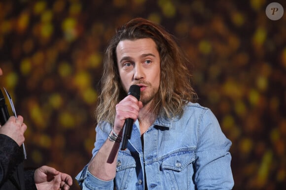 Julien Dore lors de la 32e cérémonie des Victoires de la Musique qui s'est tenue au Zénith de Paris, le 10 février 2017. Photo par Laurent Zabulon/ABACAPRESS.COM