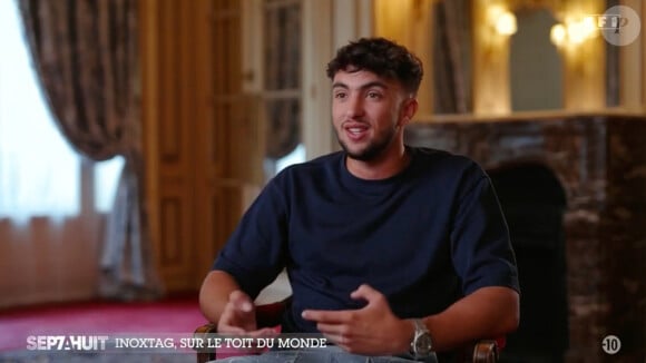 Inoxtag mis à l'honneur dans "Le Portrait de la semaine" dans l'émission "Sept à Huit" sur TF1.