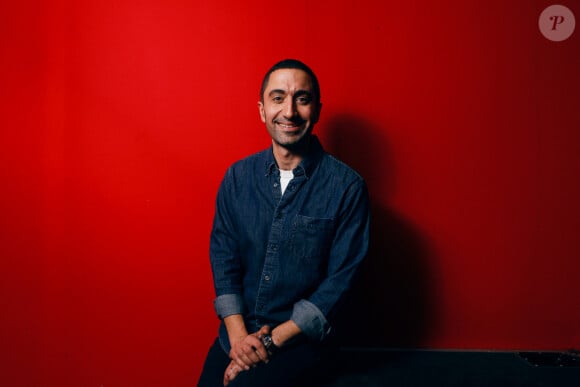 Jimmy Mohamed - Backstage - Enregistrement de l'émission "Tout le monde chante contre le cancer" au Cirque Phénix à Paris, présentée par J.Anthony et E.Gossuin et diffusée le 4 janvier sur W9 © Christophe Clovis / Bestimage