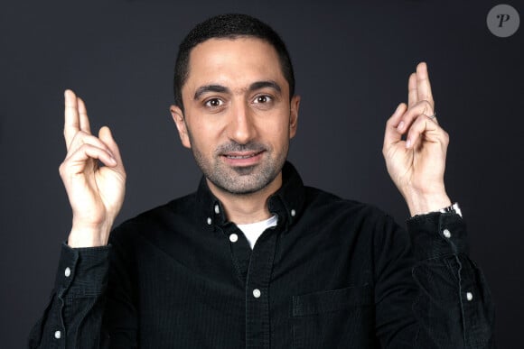 Portrait de Jimmy Mohamed lors de l'enregistrement de l'émission "Chez Jordan" à Paris le 18 avril 2022. © Cédric Perrin / Bestimage