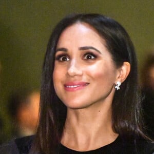 Meghan Markle, duchesse de Sussex inaugure l'exposition "Oceania" le 25 septembre 2018 à Londres 