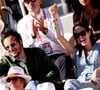 Beau-père de la fille de sa femme Catherine
Vianney et sa femme Catherine Robert dans les tribunes des Internationaux de France de tennis de Roland Garros 2024 à Paris le 7 juin 2024. © Jacovides-Moreau/Bestimage 