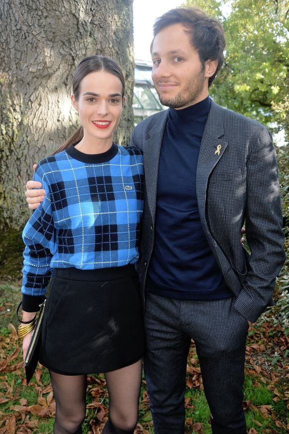 Vianney Bureau (Vianney), Catherine Robert - People au défilé Lacoste Collection Prêt-à-Porter Printemps/Eté 2020 lors de la Fashion Week de Paris, le 1er octobre 2019. © Veeren Ramsamy-Christophe Clovis/Bestimage