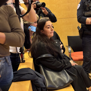 L'avocate de Mila, victime de l'accident qui a perdu son bébé - Pierre Palmade au tribunal de Melun avec ses avocats pour son procès pour blessures involontaires à la suite d'un accident de la route en février 2023 dans lequel sa voiture a percuté un autre véhicule à Melun. Le 20 novembre 2024. © Christophe Clovis / Bestimage 