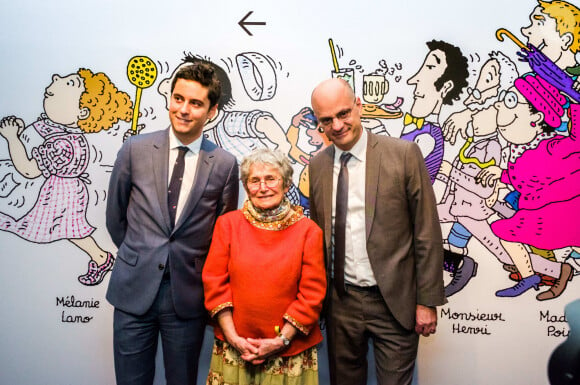 Bernadette Després a vendu plus de 15 millions d'albums de Tom-Tom et Nana
 
Gabriel Attal, Jean-Michel Blanquer, ministre de l'Education nationale et Bernadette Després, dessinatrice et auteur des BD "Tom-Tom et Nana", lors de l'exposition qui lui est consacrée lors du 46eme Festival International de la Bande Dessinee d'Angoulème - Photo by Duffour/ANDBZ/ABACAPRESS.COM 