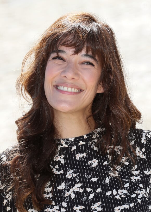 Melanie Doutey - Photocall de "Touchées" lors de la 24ème édition du Festival de la Fiction TV de la Rochelle. Le 14 septembre 2022 © Patrick Bernard / Bestimage