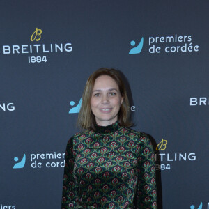 Nathalie Péchalat (nouvelle présidente de l'association "Premiers de Cordée") - Dîner de charité Breitling à la Samaritaine pour l'association "Premiers de Cordée" à Paris le 4 avril 2024.