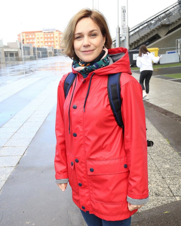 Nathalie Péchalat - People à l'opération Journée d'évasion de l'association Premiers de cordée au Stade de France à Paris le 12 avril 2023. © Jonathan Rebboah / Panoramic / Bestimage