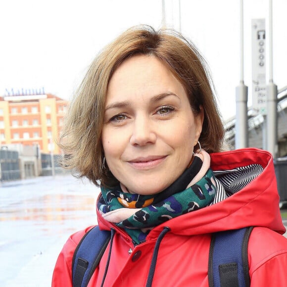 Nathalie Péchalat - People à l'opération Journée d'évasion de l'association Premiers de cordée au Stade de France à Paris le 12 avril 2023. © Jonathan Rebboah / Panoramic / Bestimage