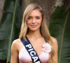 Concours de Miss France
Marina Przadka, Miss Picardie, en maillot de bain, candidate pour l'élection de Miss France.