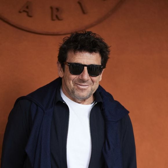 Patrick Bruel - Les célébrités au village lors des Internationaux de France de tennis de Roland Garros 2024 à Paris. Le 5 juin 2024. © Jacovides-Moreau/Bestimage 