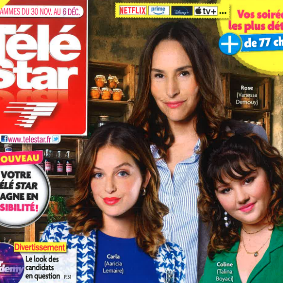 Couverture du magazine Télé Star paru le lundi 25 novembre 2024.