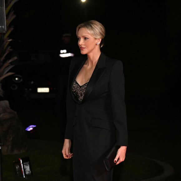 La princesse Charlene de Monaco a participé à la cérémonie des World Rugby Awards 2024 à la salle des Etoiles à Monaco, le 24 novembre 2024. © Bruno Bebert/Bestimage