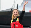 La jeune femme de 23 ans est la benjamine du Vendée Globe

Violette Dorange aux Sables-d'Olonne. Photo Franck Castel/ABACAPRESS.COM