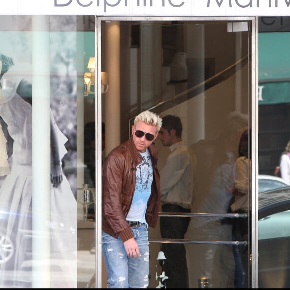 Boris Becker et Lily Kerssenberg dans une boutique Delphine Manivet à Paris (archive)