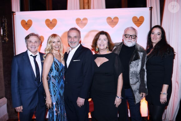 Exclusif - Gilbert Diaz, Alexandra Cholton, Pascal Sellem, Carole Benhamou, guest- Soirée de gala de l'Association "Marraine De Coeur" au Fouquet's Barrière à Paris le Lundi 25 Novembre 2024.