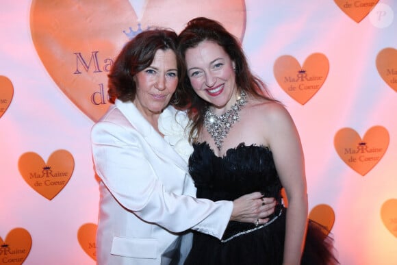 Exclusif - Carla Morri, Guila Clara Kessous (Ambassadrice pour la paix de l'Unesco) - Soirée de gala de l'Association "Marraine De Coeur" au Fouquet's Barrière à Paris le Lundi 25 Novembre 2024.