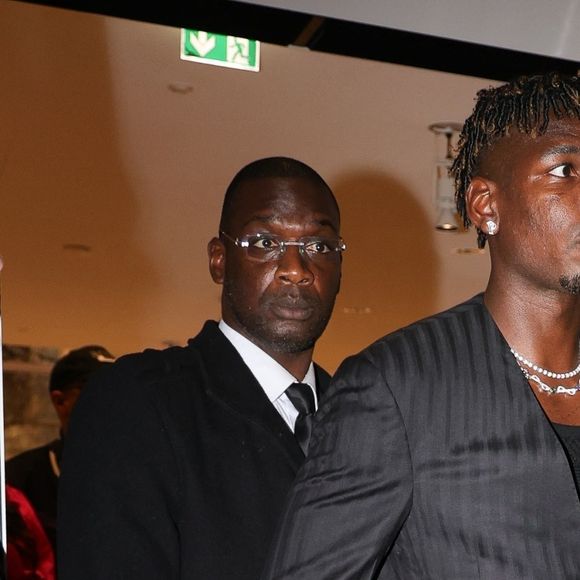 Paul Pogba à Paris.