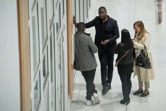 Mathias Pogba quitte le procès des amis d'enfance et du frère de Paul Pogba au tribunal correctionnel de Paris pour tentative d'extorsion de fonds envers l'ancien international de 31 ans en 2022. le 26 novembre 2024. Photo by Aurelien Morissard/ABACAPRESS.COM