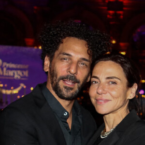 Exclusif - Tomer Sisley et sa femme Sandra - 12ème édition du gala de l'association "Princesse Margot" à l'hôtel Intercontinental Paris le grand à Paris le 18 novembre 2024. © Christophe Clovis / Bestimage