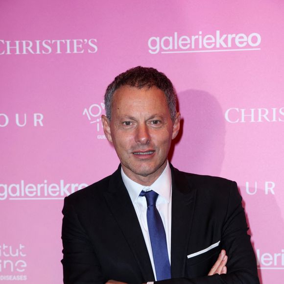 Il l'a découverte à l'âge de 11 ou 12 ans
Marc Olivier Fogiel - Soirée de gala "Heroes for Imagine" qui a permis de récolter dix millions d'euros au profit de la recherche contre les maladies génétiques à Paris le 23 septembre 2024. © Dominique Jacovides / Bestimage 