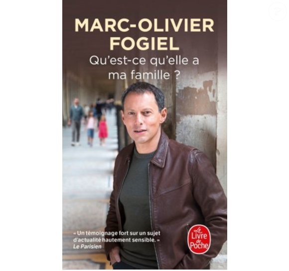 Couverture du livre "Qu'est-ce qu'elle a ma famille ?" de Marc-Olivier Fogiel