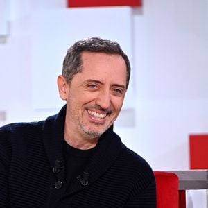 Exclusif - Gad Elmaleh - Enregistrement de l'émission "Vivement Dimanche prochain" présentée par M.Drucker et diffusée le 30 janvier 2022 sur France 2. Le 21 janvier 2022 © Guillaume Gaffiot / Bestimage 