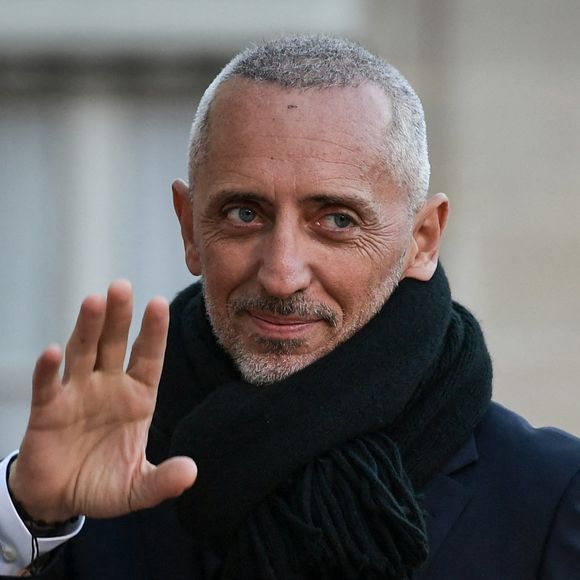 L'humoriste et acteur maroco-canadien Gad Elmaleh arrive pour un dîner lors du XIXème Sommet de la Francophonie au Palais de l'Élysée à Paris, le 4 octobre 2024. Photo par Firas Abdullah/ABACAPRESS.COM