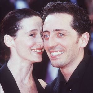 Gad, quant à lui, avait eu une histoire avec Anne Brochet...© Laurent Zabulon/ABACA. 54494-1. May 2001. French actors Anne Brochet and Gad Elmaleh.