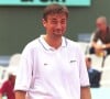 En tant que tennisman de haut niveau
Henri Leconte à Roland Garros.