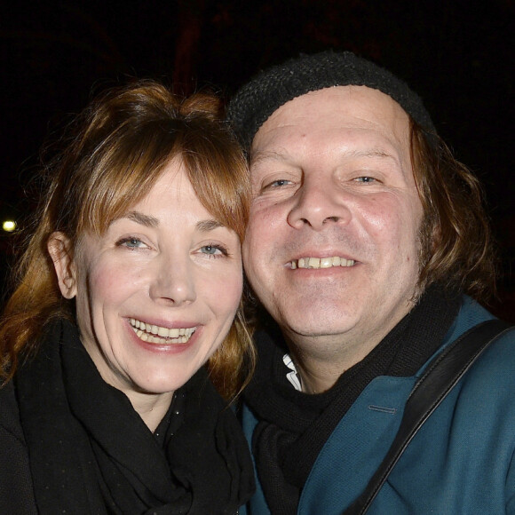 Julie Depardieu et son compagnon Philippe Katerine - People assistent au concert de Arielle Dombasle à la Cigale à Paris le 4 novembre 2015. © Guirec Coadic / Bestimage 