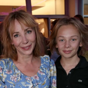 Exclusif - Julie Depardieu et son fils de 12 ans, Billy, qui joue dans le film - Projection en avant-première du film "Les Secrets de la Princesse de Cadignan" de A. Dombasle au CNC à Paris le 5 septembre 2023. © Bertrand Rindoff / Bestimage 