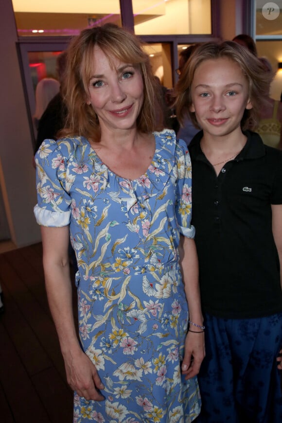 Exclusif - Julie Depardieu et son fils de 12 ans, Billy, qui joue dans le film - Projection en avant-première du film "Les Secrets de la Princesse de Cadignan" de A. Dombasle au CNC à Paris le 5 septembre 2023. © Bertrand Rindoff / Bestimage 