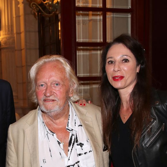 Exclusif - Niels Arestrup et sa femme Isabelle Le Nouvel - Dîner des Molières au salon Opéra Garnier de l'Hôtel Intercontinental à Paris, France, le 12 Septembre 2022. La cérémonie aura lieu le 30 Mai 2022 et sera diffusée sur France 3. © Bertrand Rindoff / Bestimage 