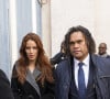 Christian Karembeu et Jackie Chamoun ont eu deux filles, Gaïa et Alessia
 
Exclusif - Christian Karembeu et sa femme Jackie Chamoun - Les membres du Variétés Club de France rencontrent le pape François au Vatican le 22 mars 2023. © Pierre Perusseau / Bestimage