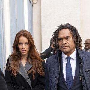 Christian Karembeu et Jackie Chamoun ont eu deux filles, Gaïa et Alessia
 
Exclusif - Christian Karembeu et sa femme Jackie Chamoun - Les membres du Variétés Club de France rencontrent le pape François au Vatican le 22 mars 2023. © Pierre Perusseau / Bestimage