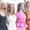 Sarah Jessica Parker, Cynthia Nixon, Kim Cattrall et Kristin Davis sur le tournage de Sex and The City2