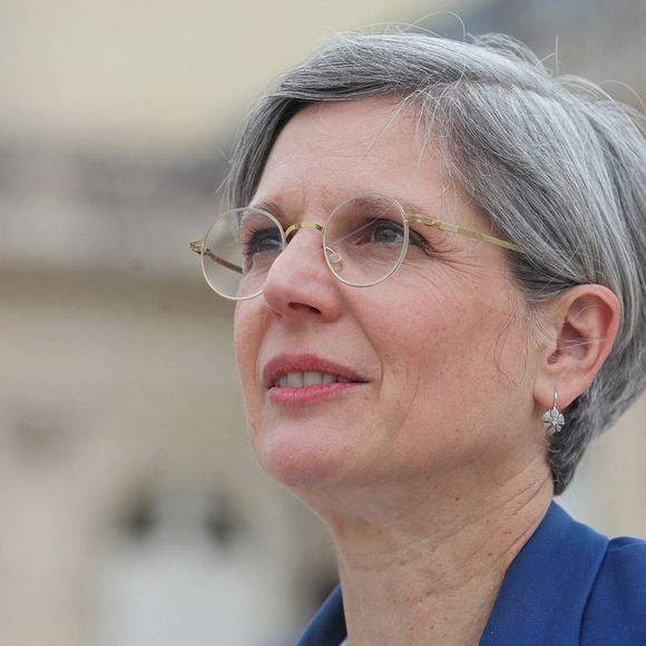 Sandrine Rousseau - Arrivées des députés à l'Assemblée Nationale à Paris. Le 10 juillet 2024 © Jonathan Rebboah / Panoramic / Bestimage