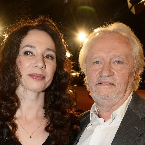 Décès - Niels Arestrup est décédé, chez lui ce matin (1er décembre) à Ville-d'Avray des suites d'une longue maladie, à l'âge de 75 ans - Isabelle Le Nouvel et Niels Arestrup - Enregistrement de l'émission "Vivement Dimanche" à Paris le 13 mai 2014. L'émission sera diffusée le 18 mai 2014