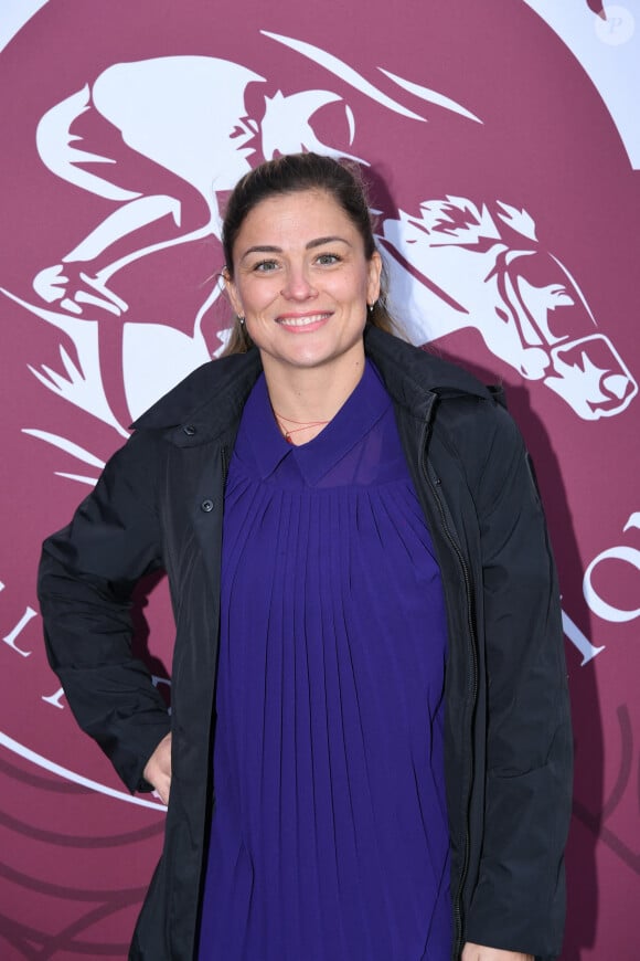 Laure Boulleau au prix Qatar Arc de Triomphe à l'Hippodrome de Longchamp le 6 octobre 2024 © Rachid Bellak / Bestimage