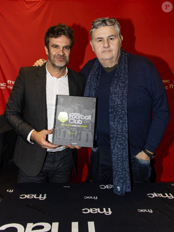 "Je ne regarde pas", conclut Pierre Ménès à propos du Canal Football Club

Exclusif - Hervé Mathoux et Pierre Ménès - Séance de dédicace du livre Canal Football Club à la Fnac des Champs Elysée à Paris le 15 novembre 2018. © Pierre Perusseau/Bestimage