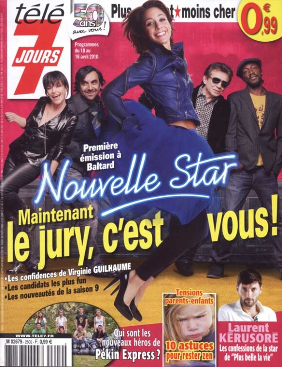 Nouvelle Star en couverture de Télé7Jours